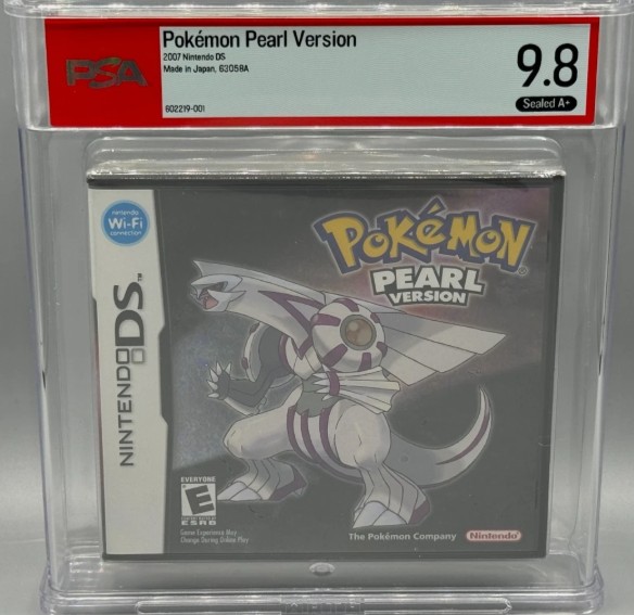 Pokemon Pearl Version Nintendo DS First Print Sealed New PSA 9.8 A+